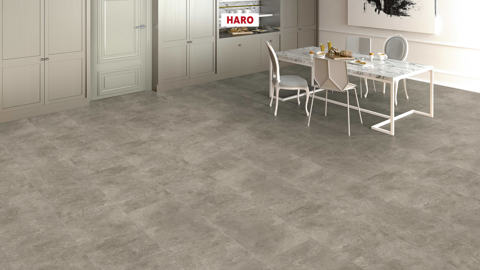 DISANO by HARO ClassicAqua Piazza 4V Sichtbeton greige Steinstruktur 